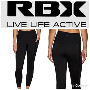 RBX High Waist Ankle Length Performance Leggings